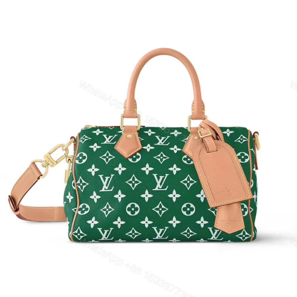 Louis Vuitton Speedy P9 Bandoulière Monogram Green 25Cm — view 1
