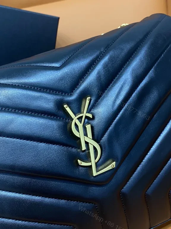 View 3 of Chic Chevron Quilted Leather Bag â€“ YSL-Inspired Elegance