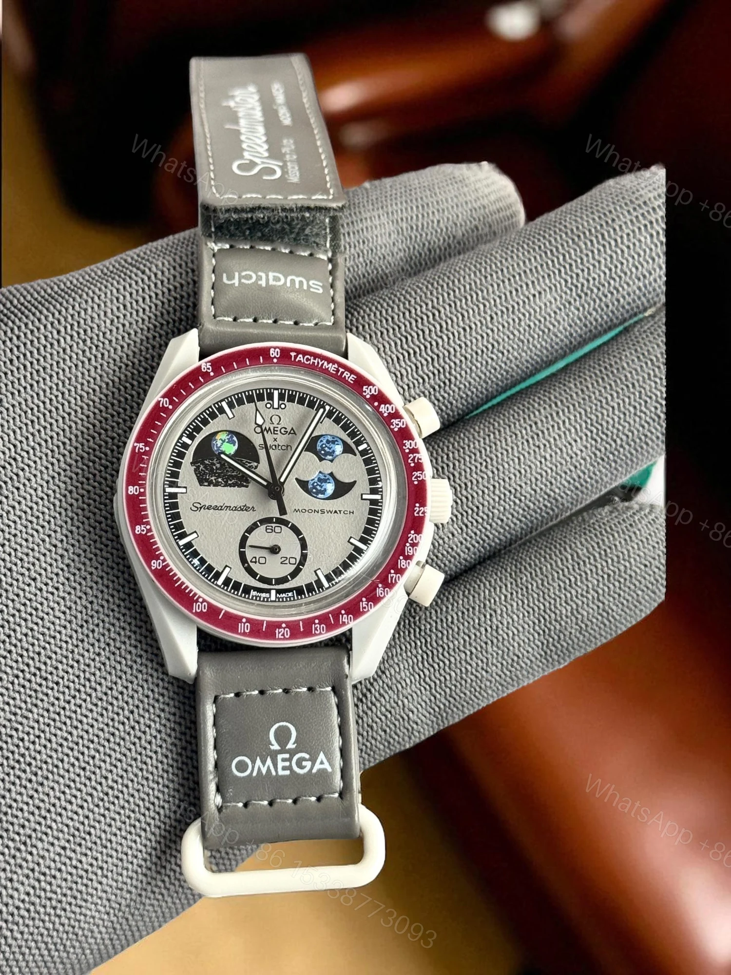 View 7 of FIRST COPY Omega space branded watch