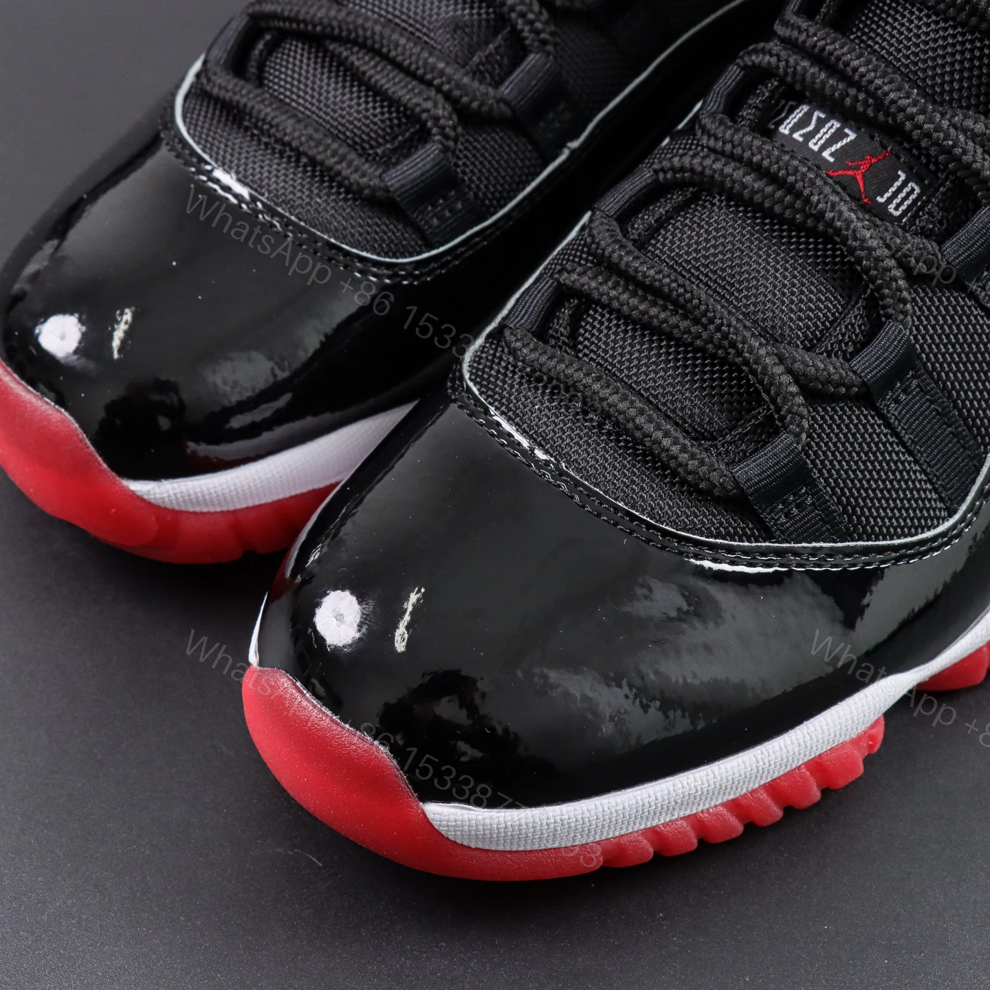 View 5 of Air Jordan 11 Retro Playoffs Bred Replica