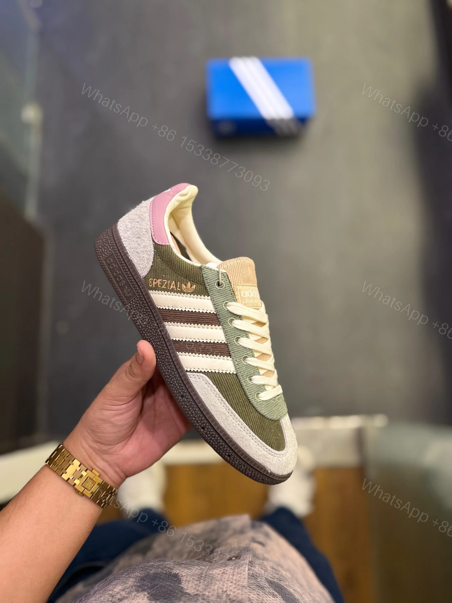 View 4 of FIRST COPY ADIDAS ORIGINALS SPEZIAL GREEN