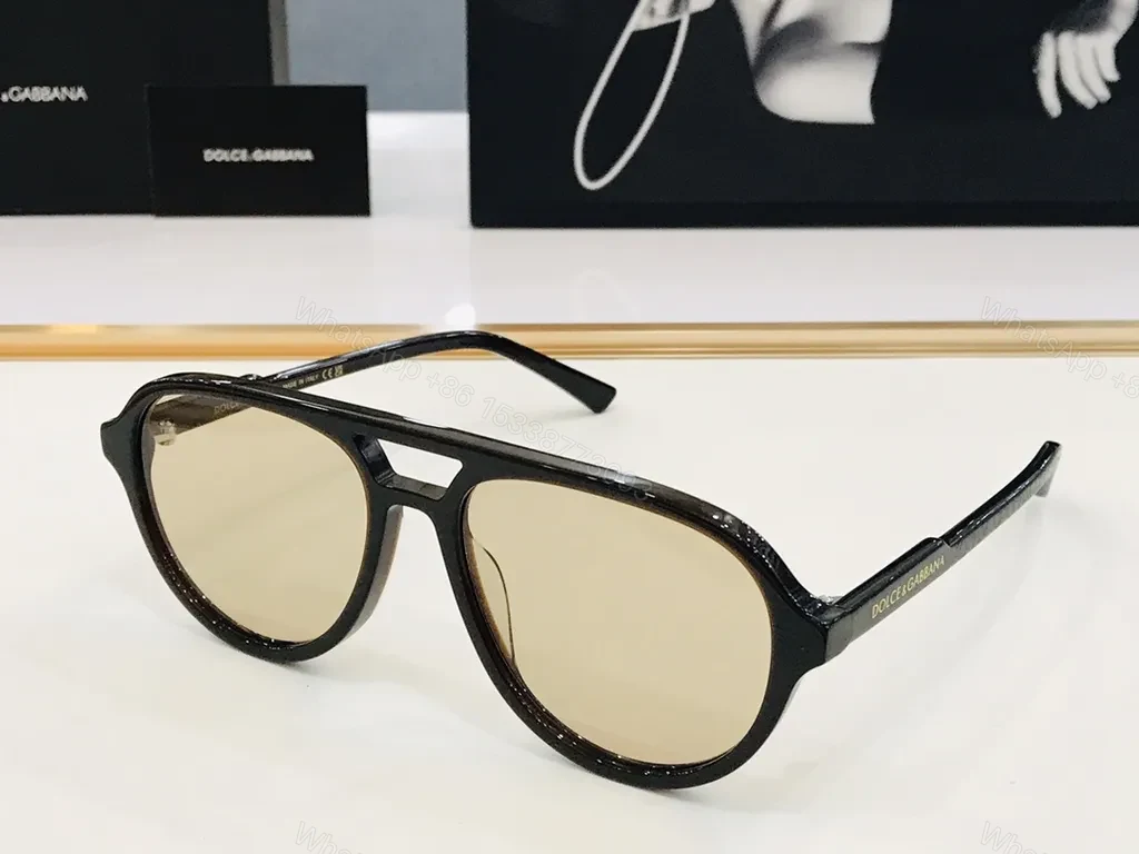 View 2 of Bold Black Frame Sunglasses â€“ Dolce & Gabbana Luxury Eyewear