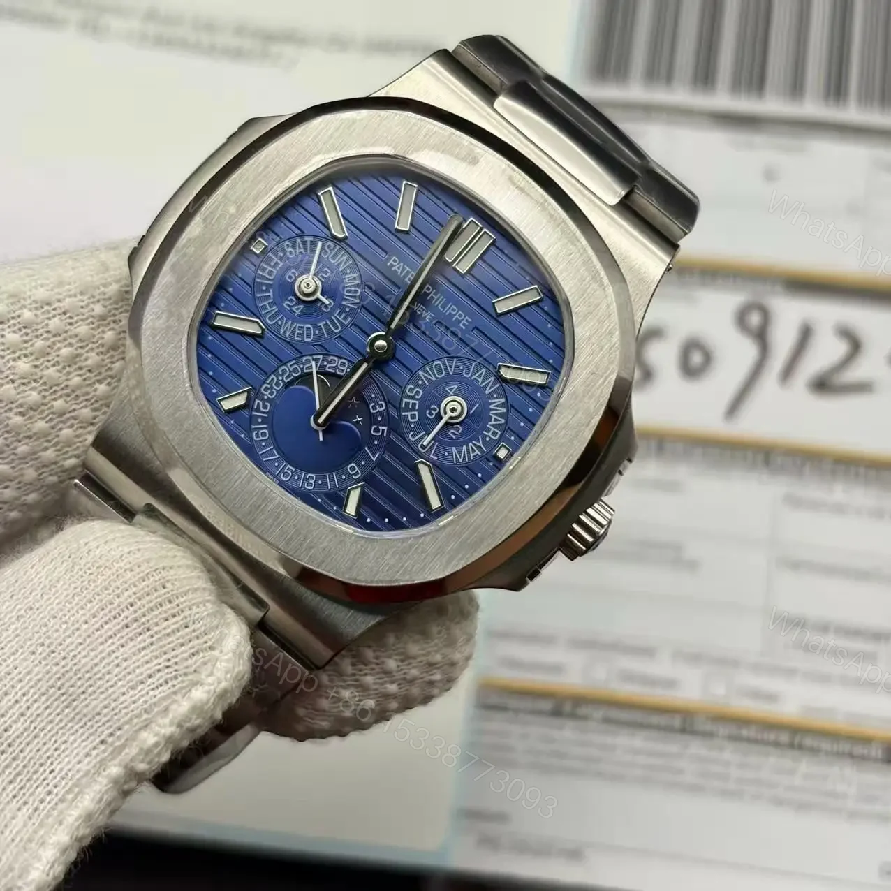 View 3 of Top Super Clone replica Patek Philippe Nautilus 5740