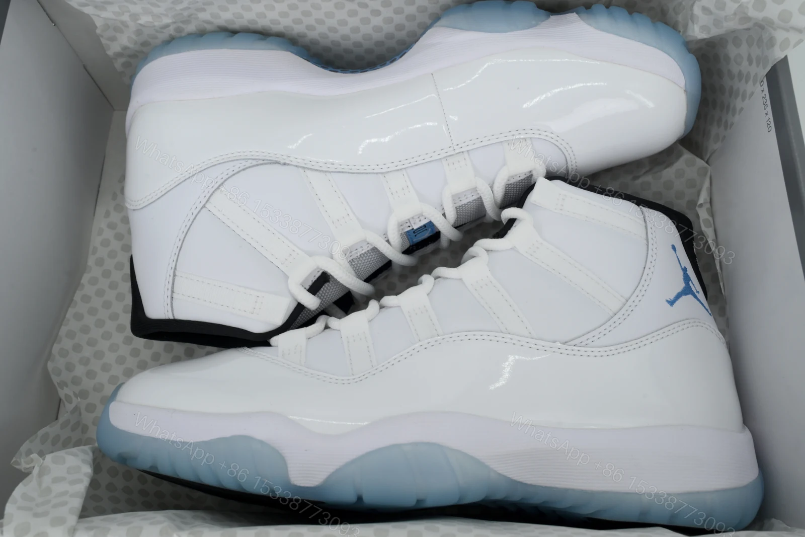 View 2 of Air Jordan 11 Retro 'Columbia / Legend Blue' CT8012-104