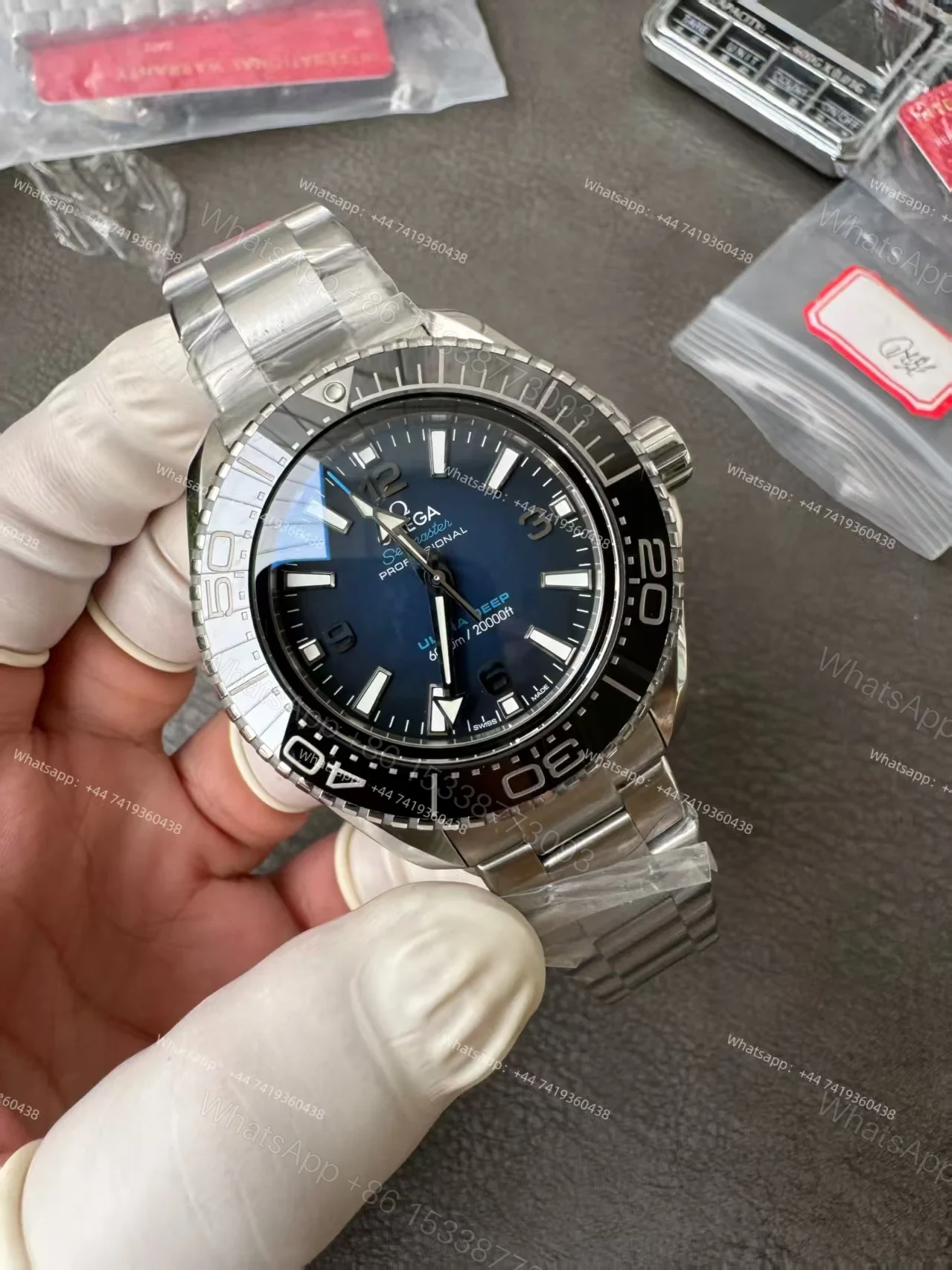 View 6 of Omega Super Clone Seamaster Ocean Planet 6000M 45.5 MM 215.30.46.21.03.001