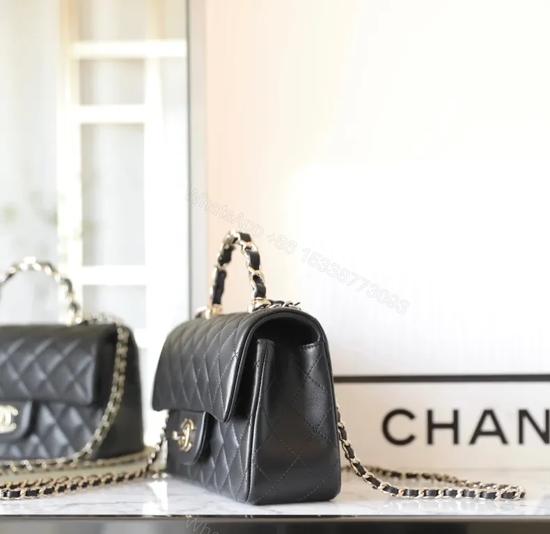 View 3 of Chanel-Inspired Quilted Flap Bag: Everyday Luxury Tote