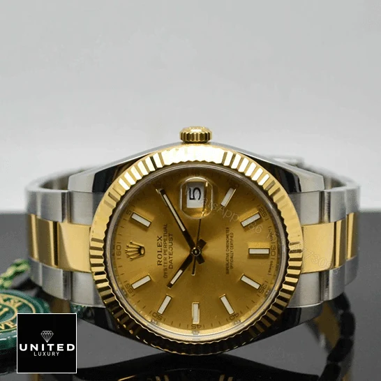 View 10 of Yellow Oyster Perpetual Replica