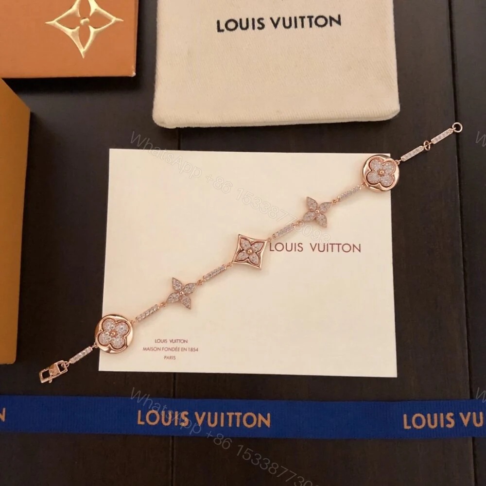 View 5 of Louis Vuitton Blossom BB Diamond Bracelet In Pink Gold