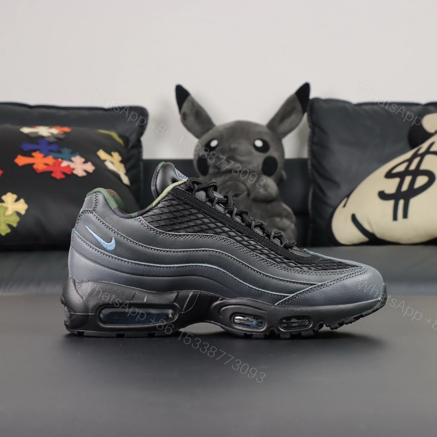 View 2 of Corteiz x Nike Air Max 95 Les Bleus Reps