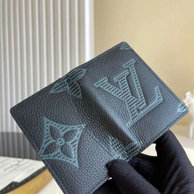 View 6 of Louis Vuitton Pocket Organizer Taurillon Shadow Leather M80038 – RRG025