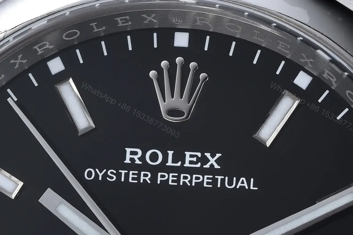 View 4 of Rolex Datejust 41 Stainless Steel Smooth Oyster Black Dial 126300-0011