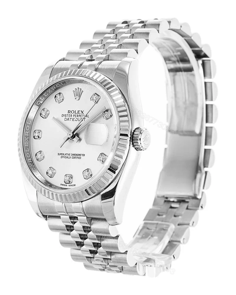 View 2 of Replica Rolex Datejust White Dial 116234 36 mm