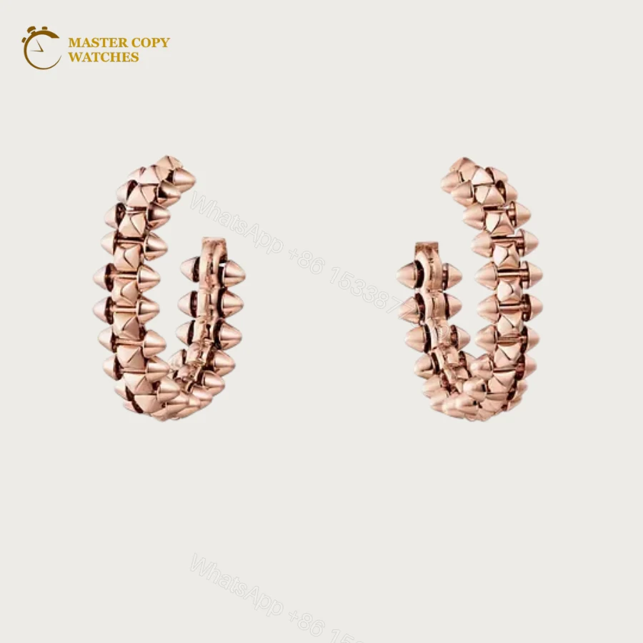 Clash De Cartier Earrings Gold and Yellow Gold — view 1