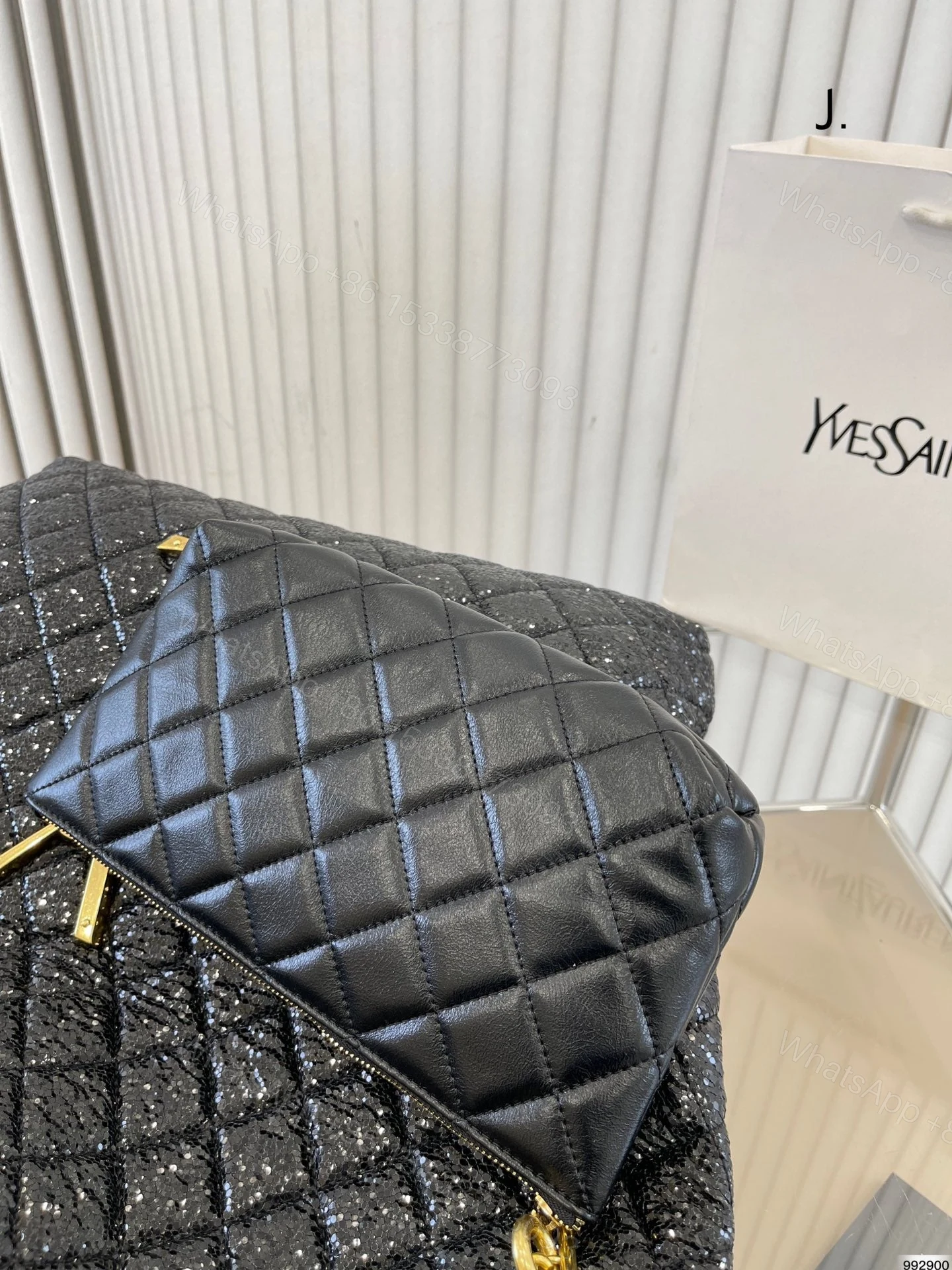 View 5 of Women Saint Laurent Icare Maxi Shopping Bag In Quilted