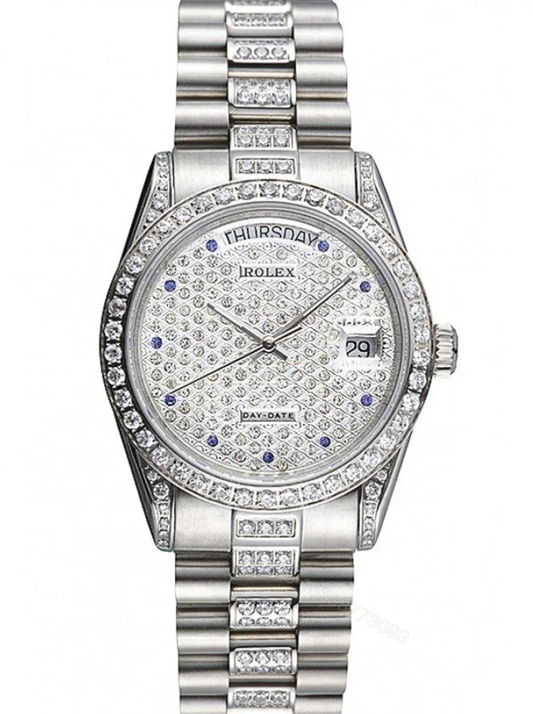 Superclone Rolex Day-Date Diamond Dial 621612 37 mm — view 1