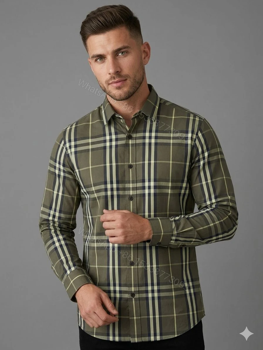 View 10 of Burberry Original Oxford Premium Shirt First Copy | AAA+ Replica