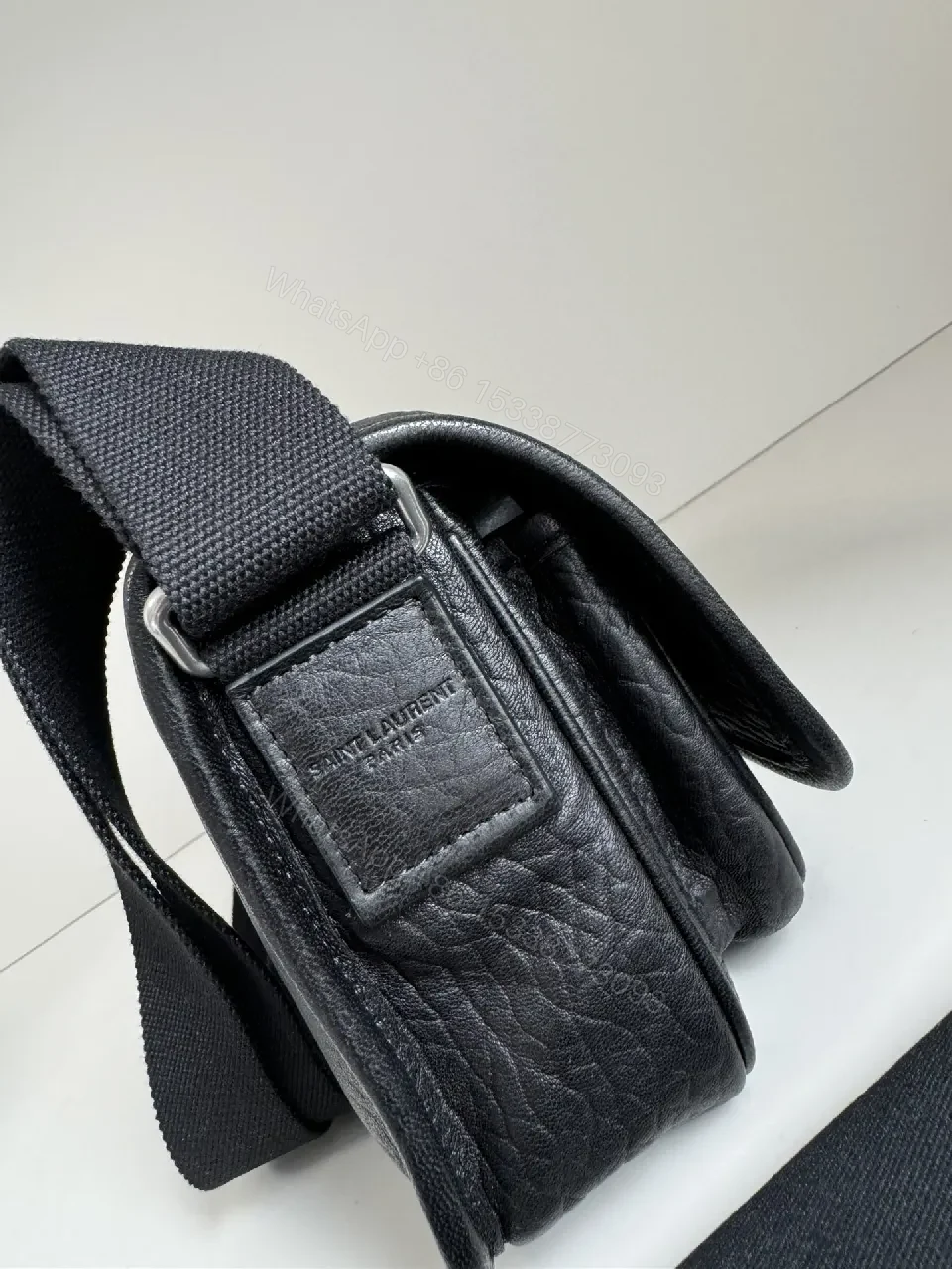 View 7 of Textured Leather Crossbody: Compact Luxury Everyday Bag