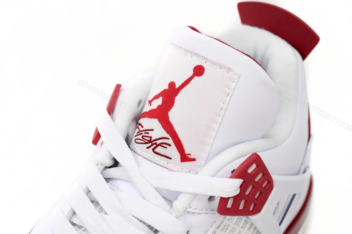 View 7 of Nike SB x Air Jordan 4 White Red DR5415-160 (Top Quality)