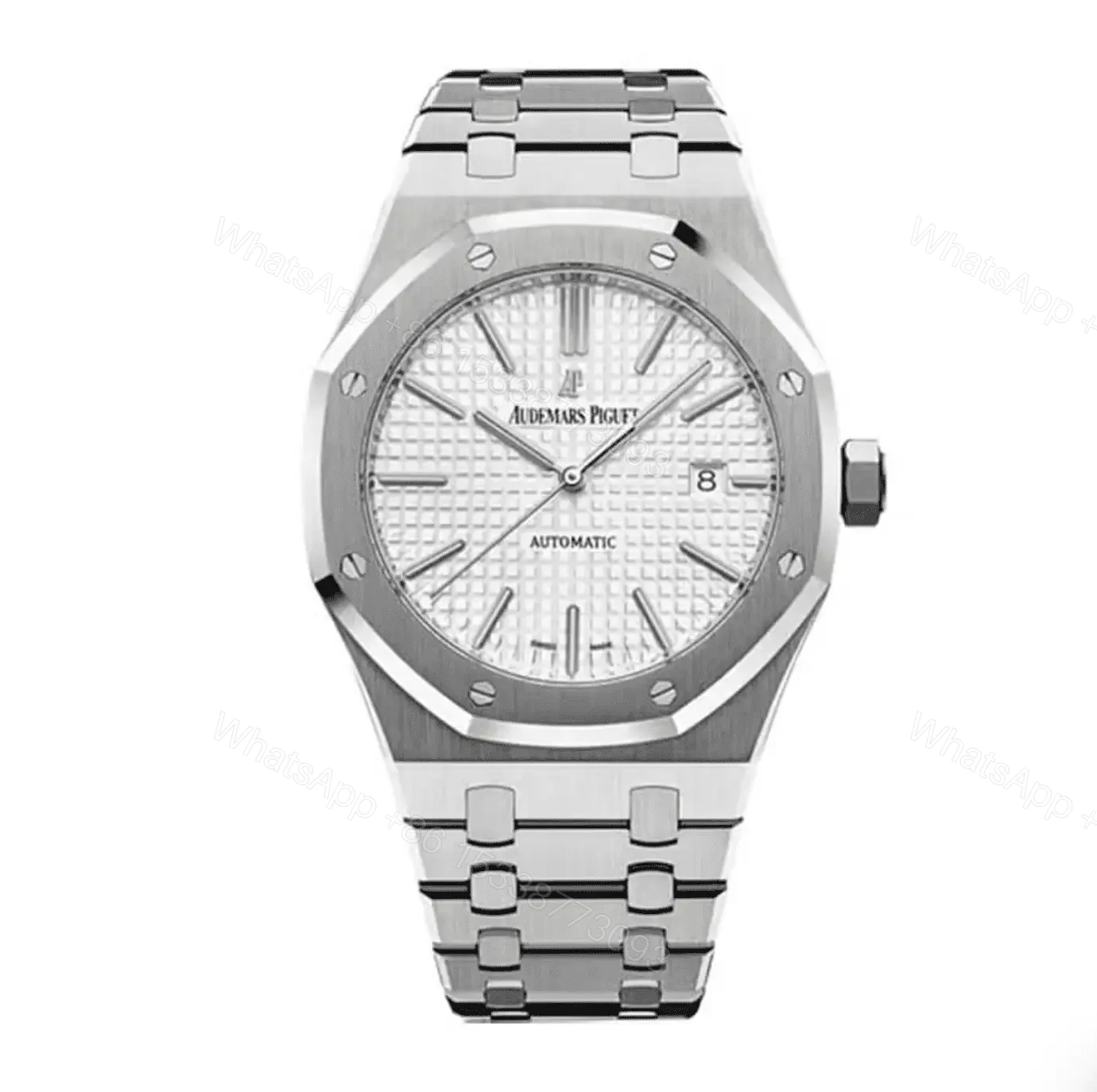 AP Royal Oak White Dial Best Swiss Clone — view 1