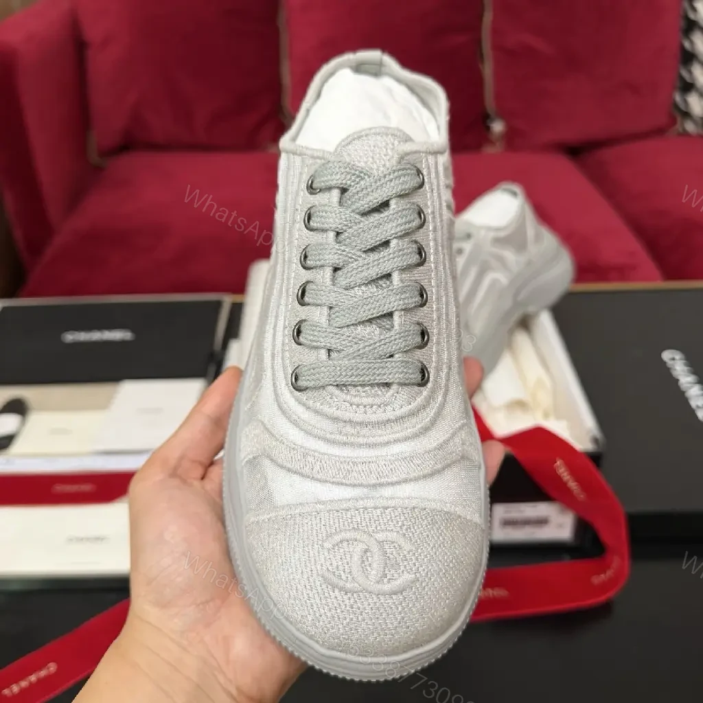 View 4 of Texture Knit Platform Sneakers: Luxe, All-Day Comfort
