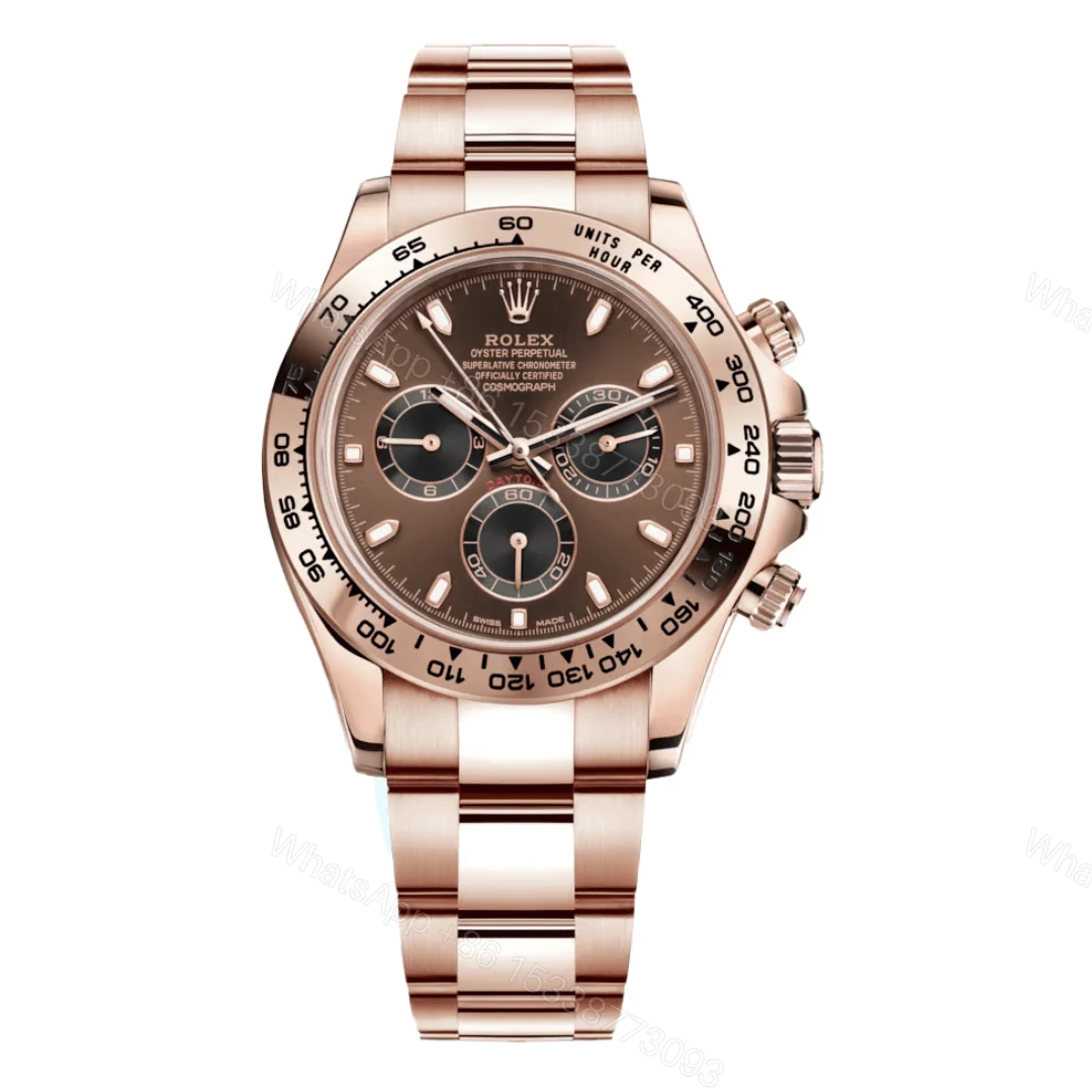 Rolex Daytona Rose Gold Brown Dial Replica — view 1
