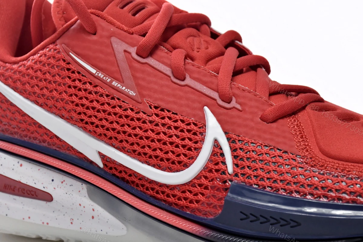View 9 of Nike Air Zoom G.T. Cut White Laser Red DM4551 -600