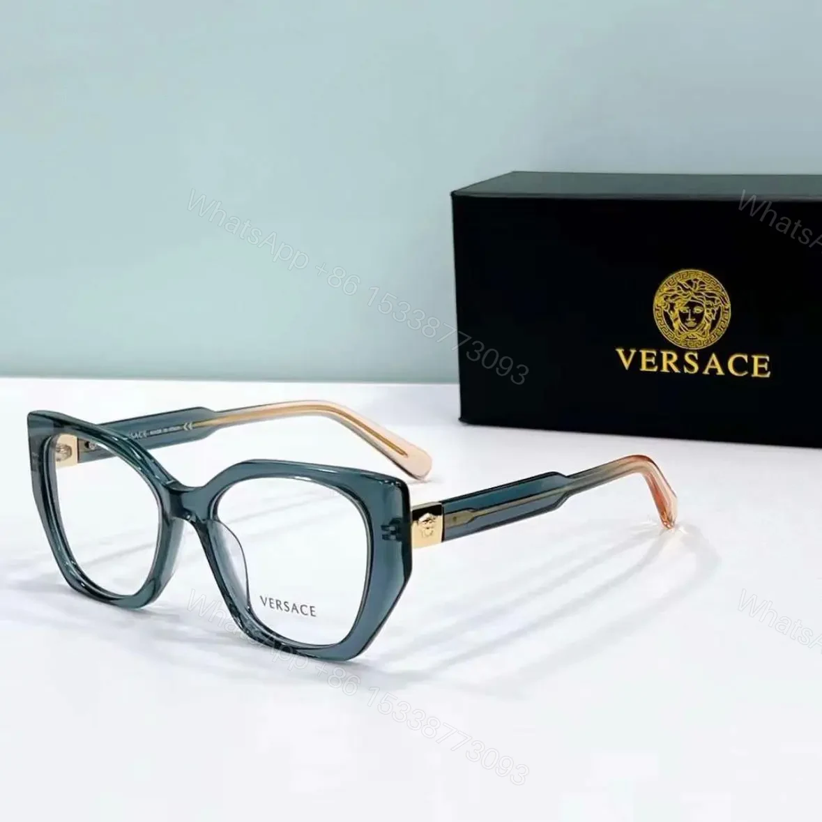 Versace Women Optical Frame C09E14-3 Black — view 1
