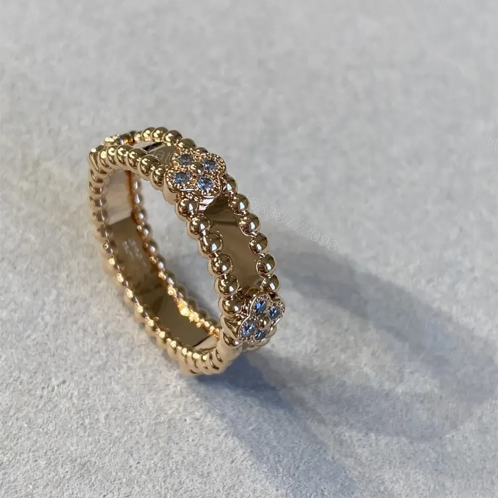 View 3 of 高仿首飾VanCleef&Arpels*RPJMY00鑲鑽萬花筒戒指玫瑰金