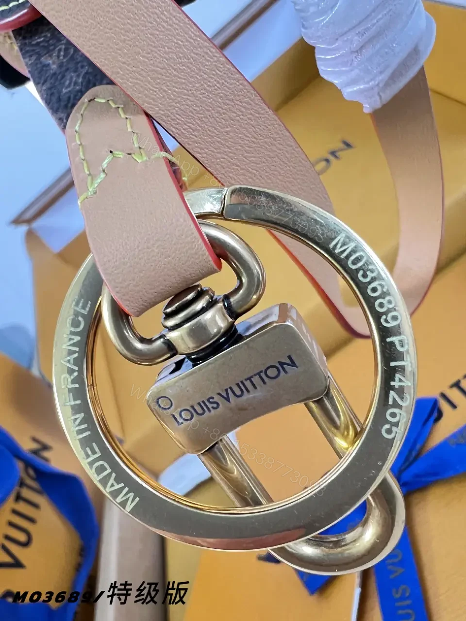 View 6 of Luxury Leather Belt Set: Designer-Inspired, Adjustable, Durable