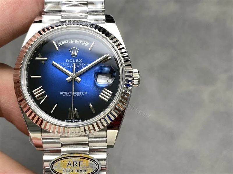 View 14 of Rolex Day-Date M228239 Blue Watch