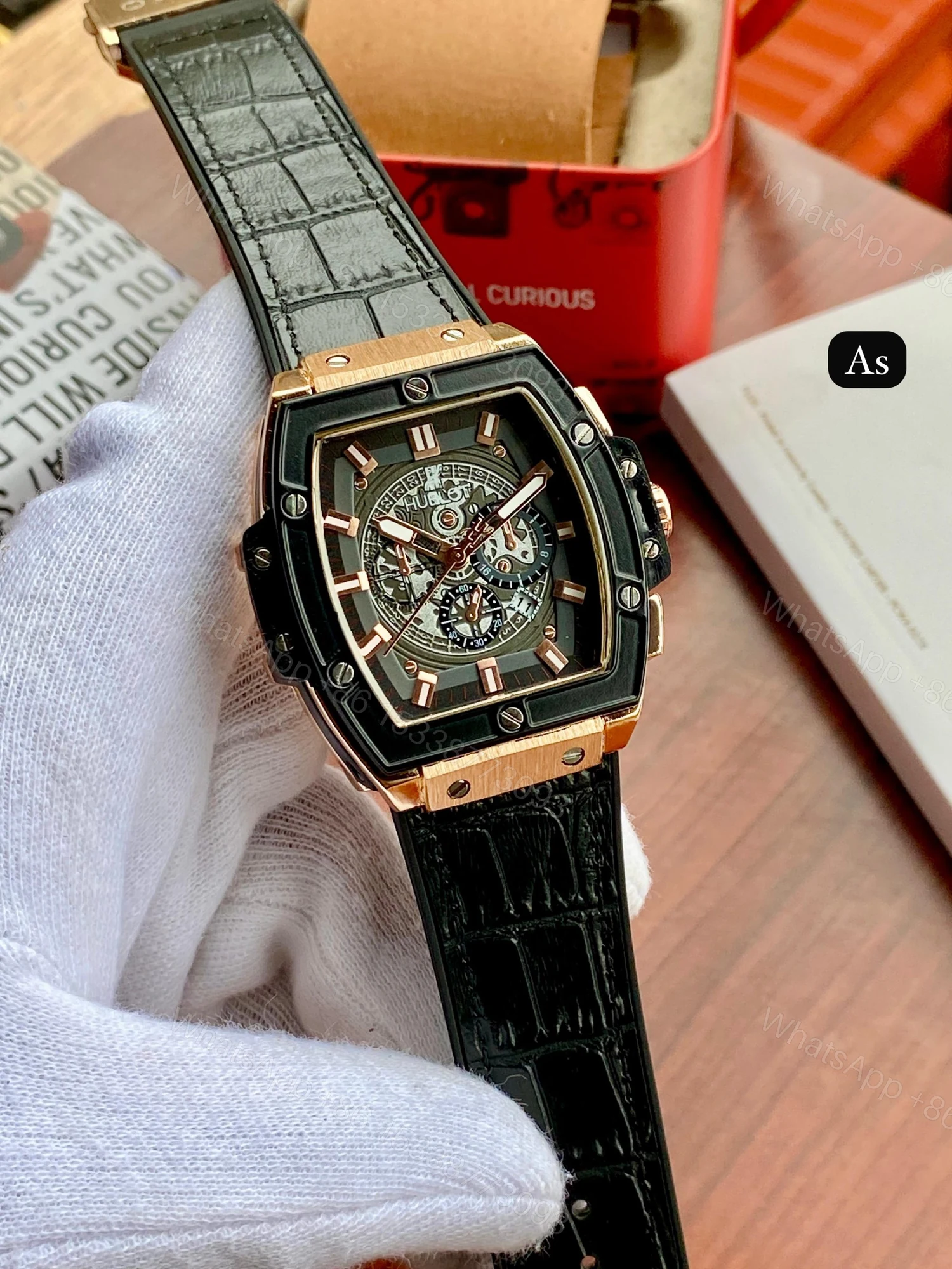 View 2 of FIRST COPY Hublot for men’s watch