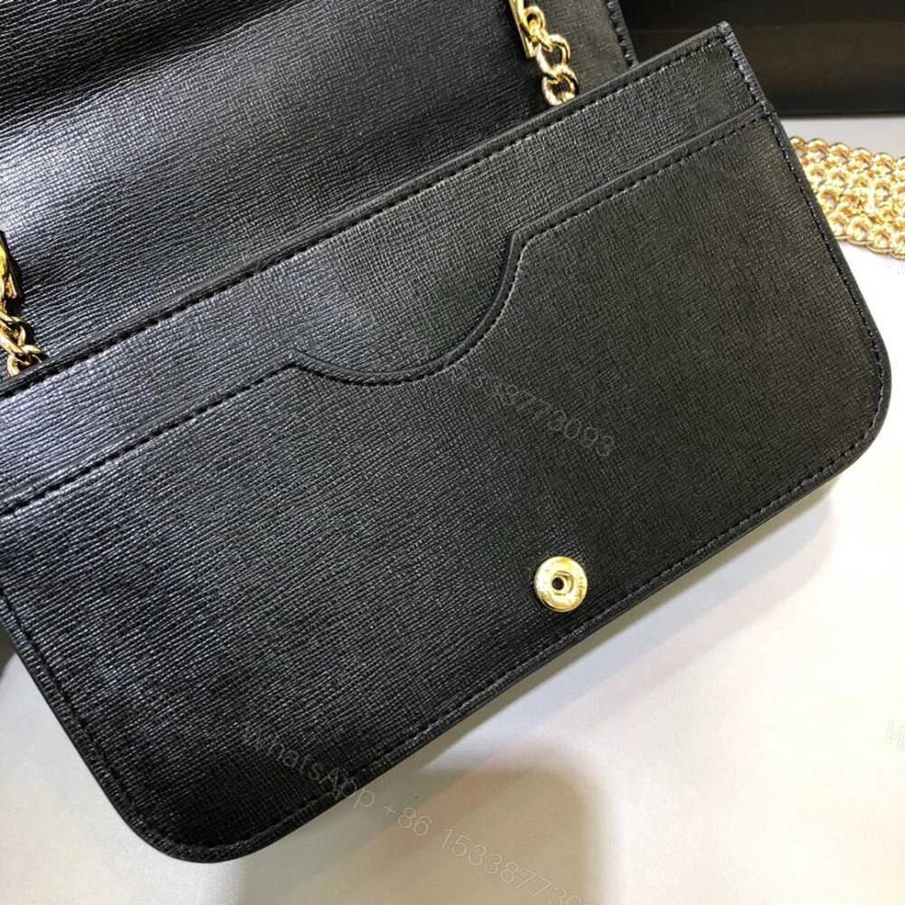 View 9 of Gucci Horsebit 1955 Wallet With Chain Black 20Cm 621892 0YK0G 1000