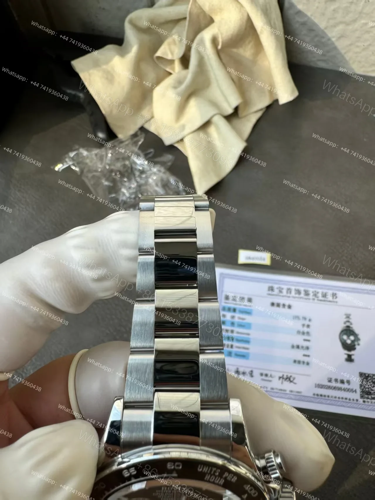 View 7 of Rolex Super Clone 1:1 Le Mans Daytona 100 Years Anniversary M126529LN 4132 Movement