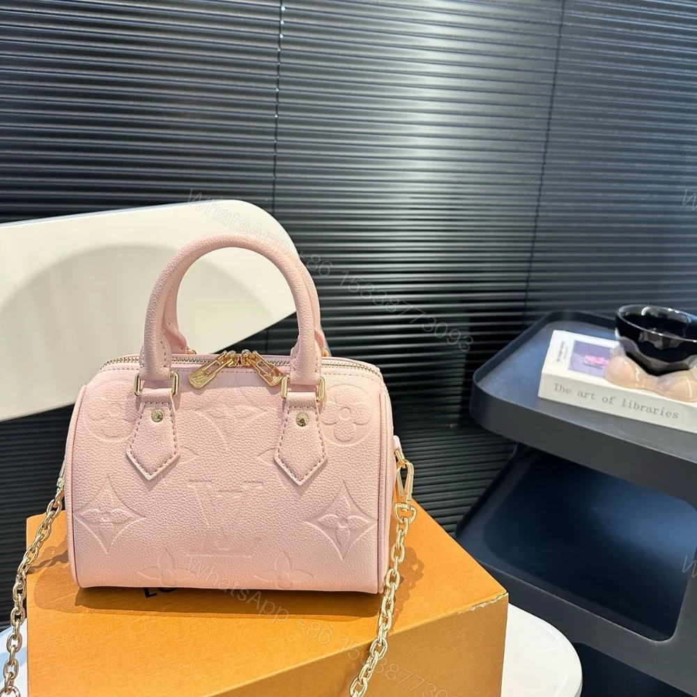 View 2 of Louis Vuitton Speedy Bandoulière 20 Monogram Pink 20Cm M47136