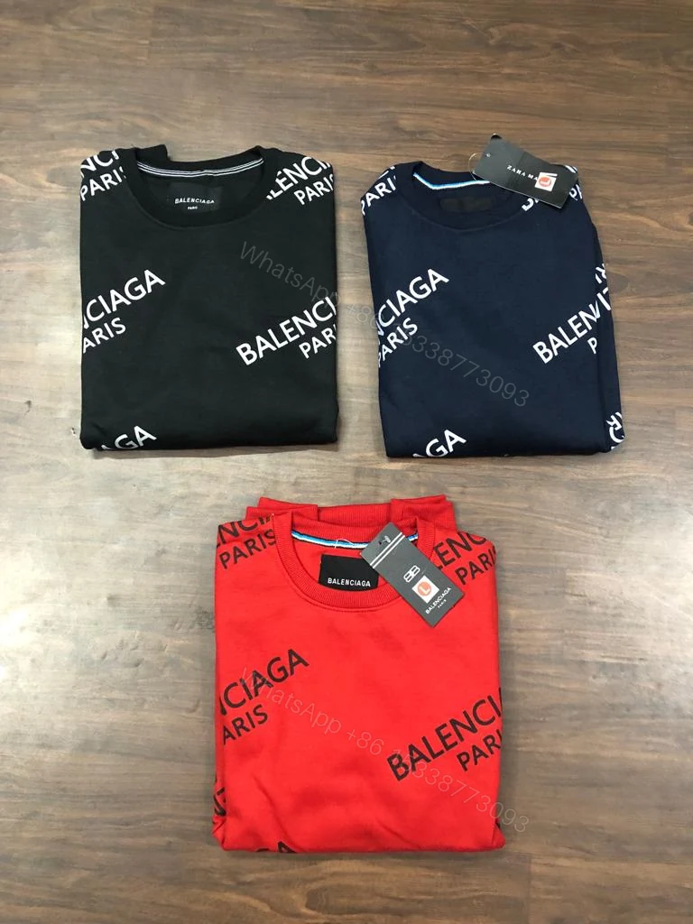 FIRST COPY BALENCIAGA PREMIUM ROUND NECK SWEATSHIRT — view 1