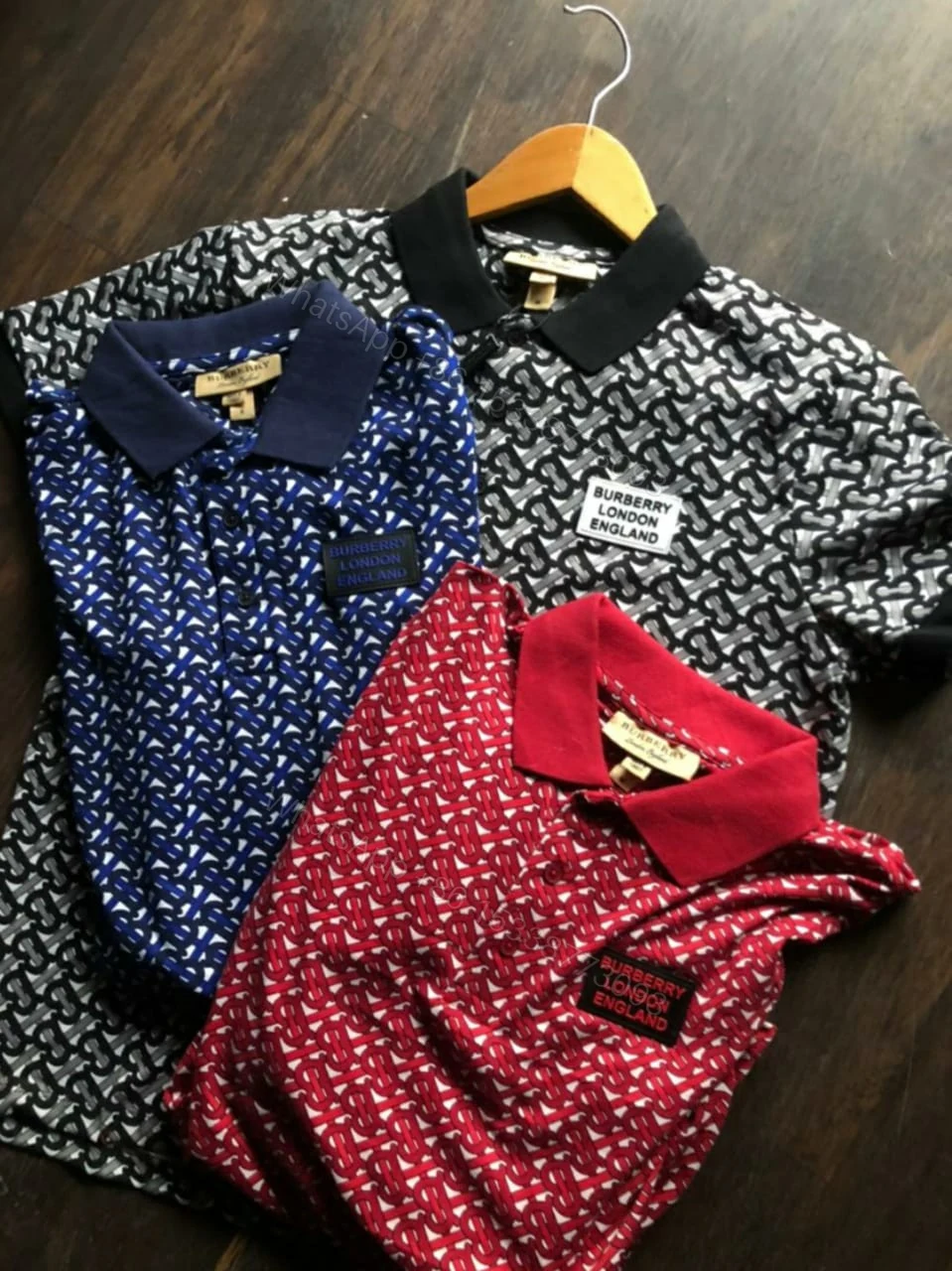 View 11 of FIRST COPY BURBERRY FORMAL CASUAL IMPORTED SUMMER POLO T-SHIRT (Copy)