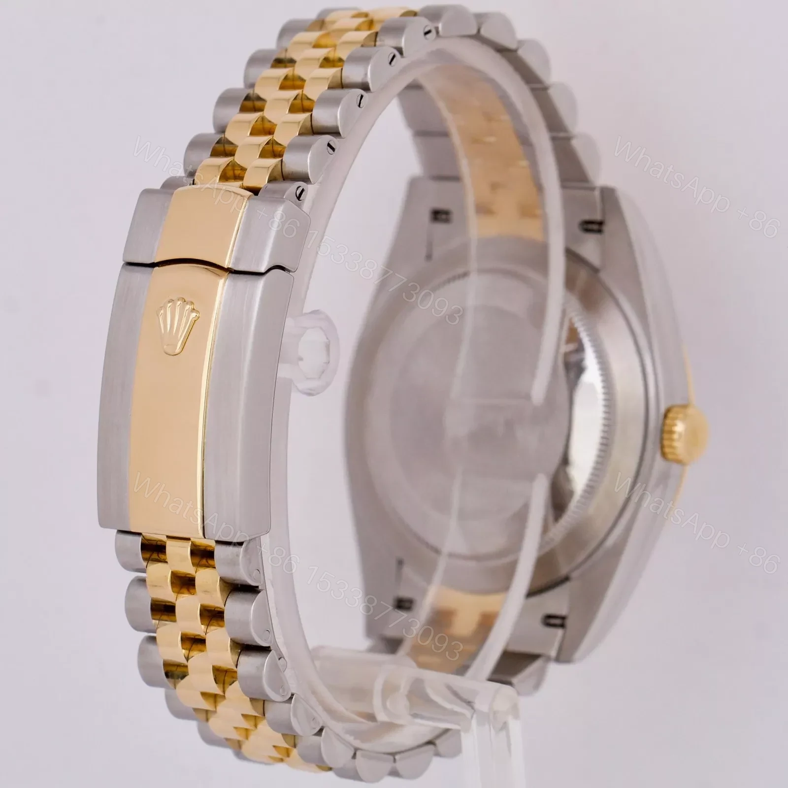 View 4 of Rolex Datejust Rhodium Dial 126333 “Wimbledon” Flutted/Jubilee 41 mm