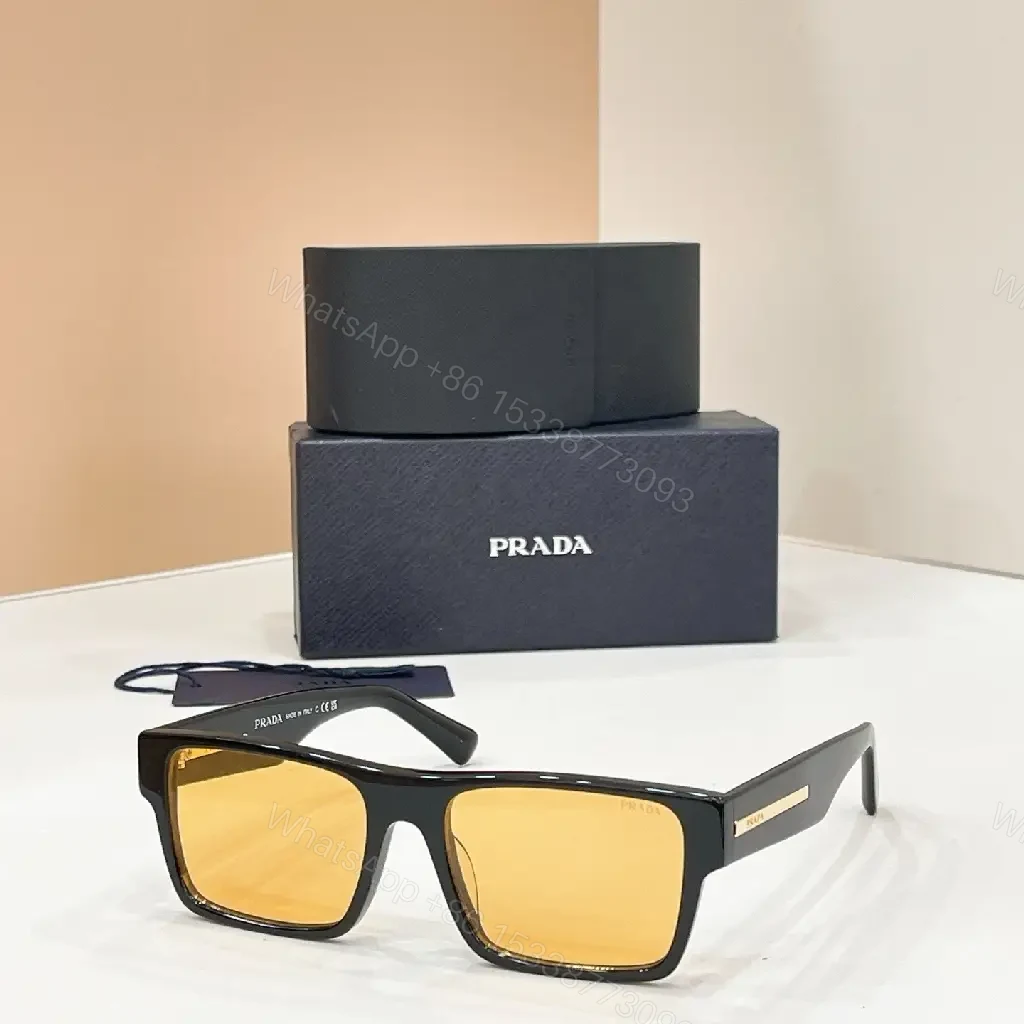 View 8 of Black Acetate Square Sunglasses – Polarized, Designer-Inspired Edge