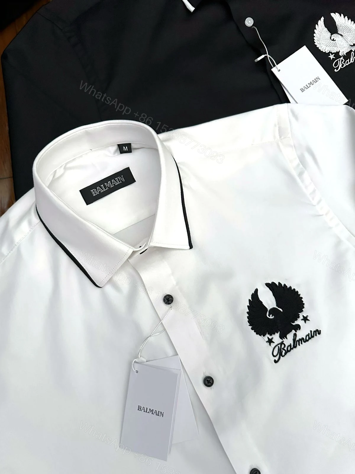 FIRST COPY BALMAIN PARIS COTTON PREMIUM SHIRT — view 1