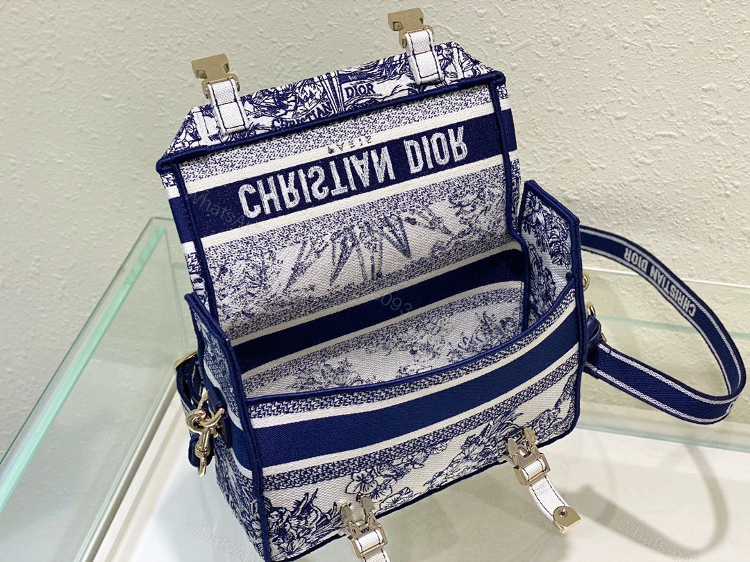 View 3 of Dior Camp Women’s Super Premium Handbag Canvas Pattern 25x15x8cm