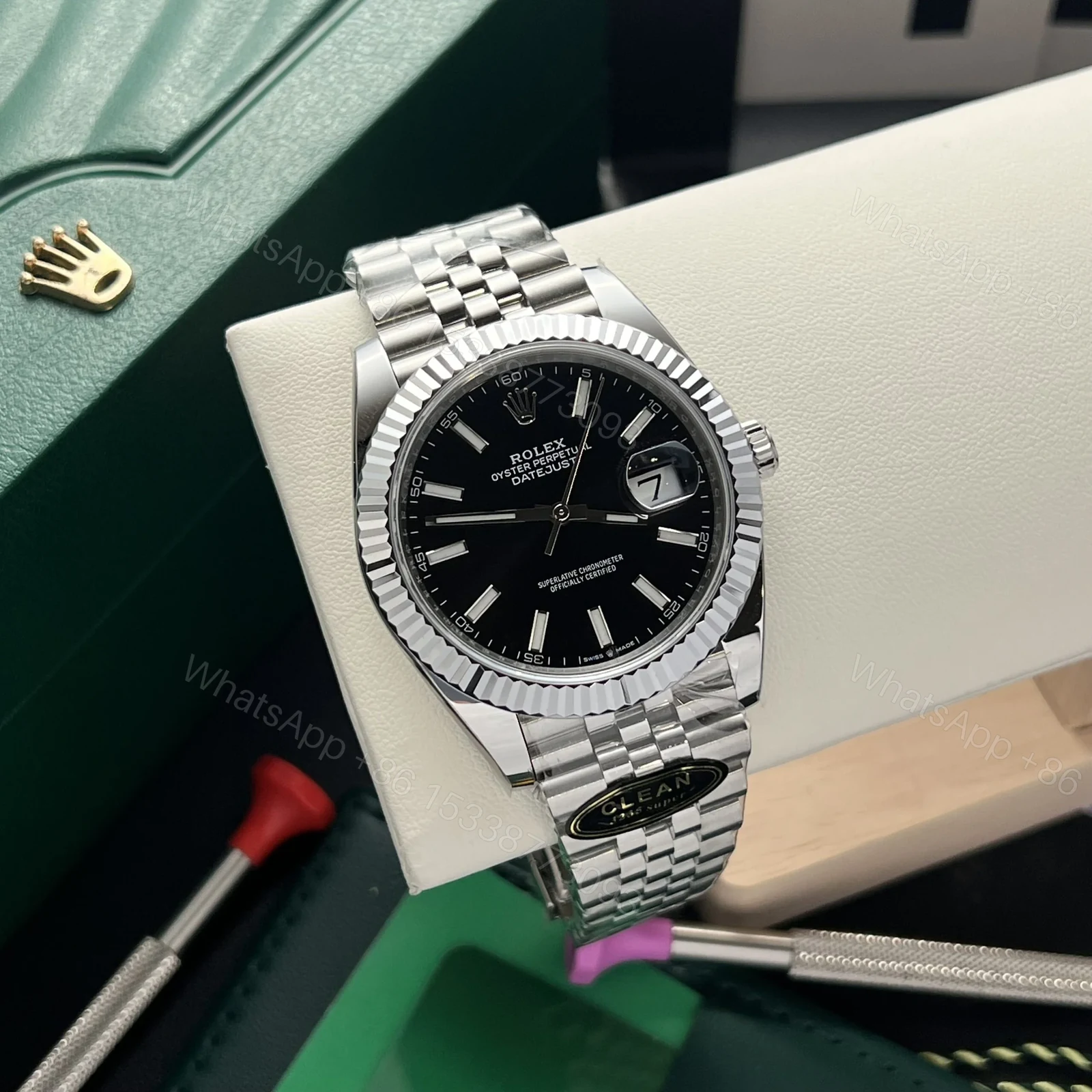 View 2 of Rolex Datejust Black Dial 126334-0018 41 mm