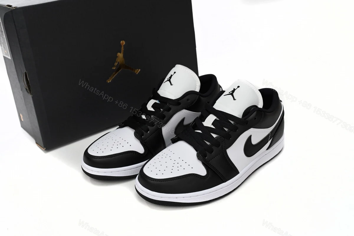 Air Jordan 1 Low Black And White DC0774-101 — view 2
