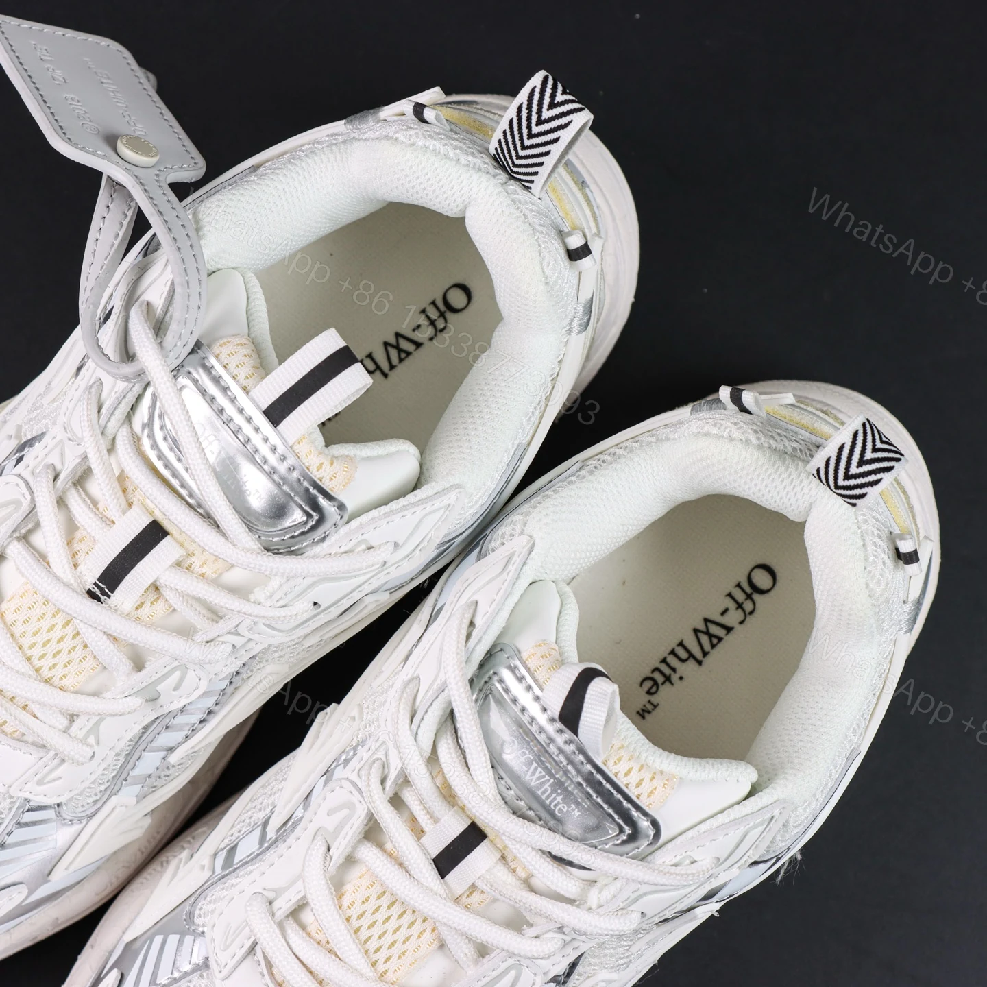 View 4 of Off White Be Right Back White Reps