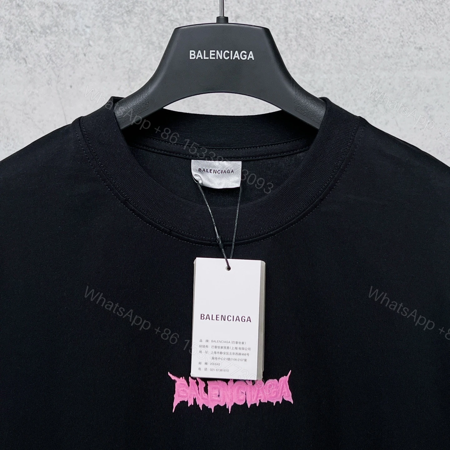 View 7 of Balenciaga Clothes Pink embroidery pattern