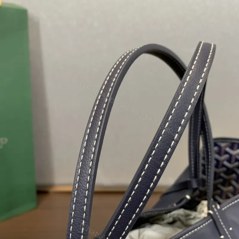 View 5 of Goyard Navy Blue Anjou GM Tote bag