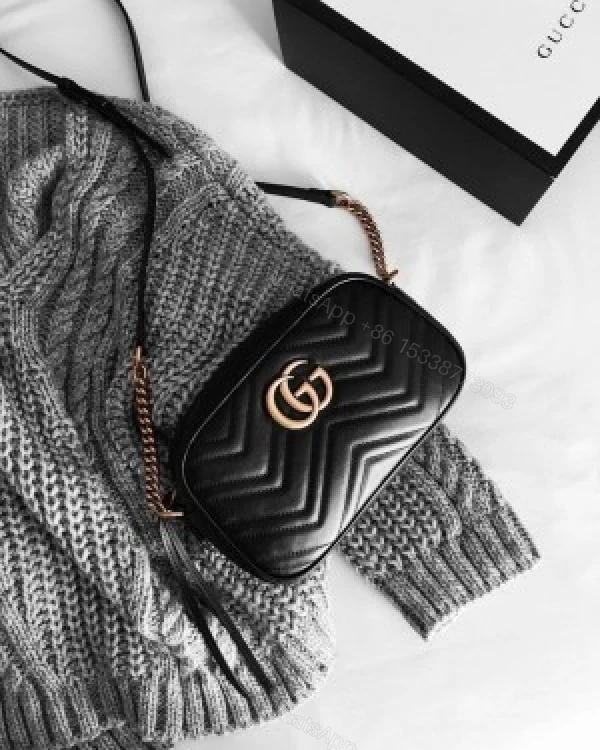View 2 of First Copy Gucci Marmont Mini Bag