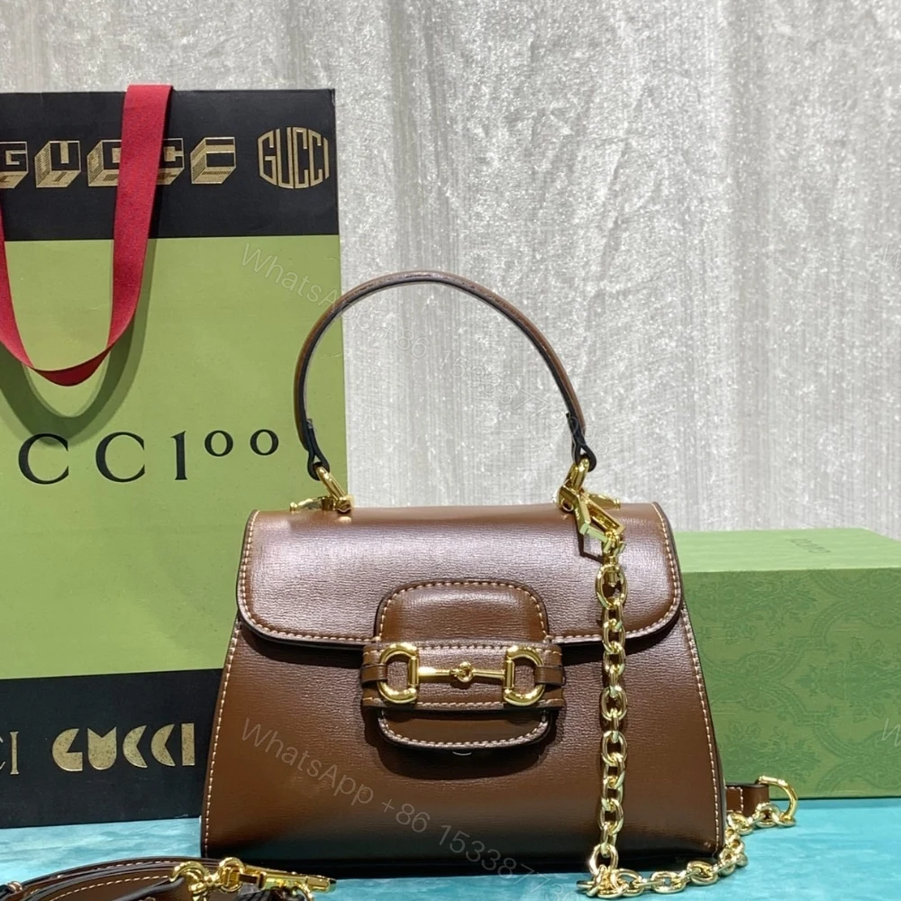View 2 of Gucci Horsebit 1955 Top Handle Bag Light Brown 29Cm