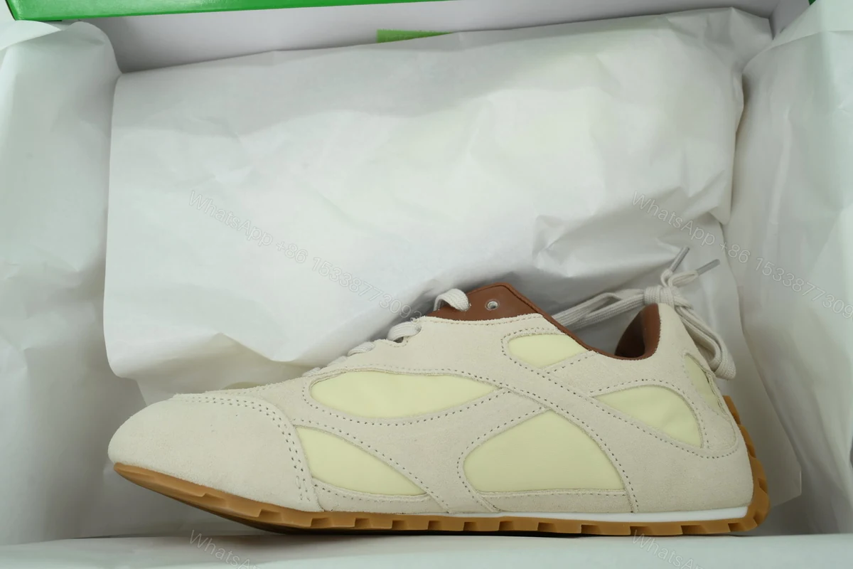 View 6 of Bottega Veneta Orbit Sneaker 'Beige Coffee' 838384 V3MS2 9321
