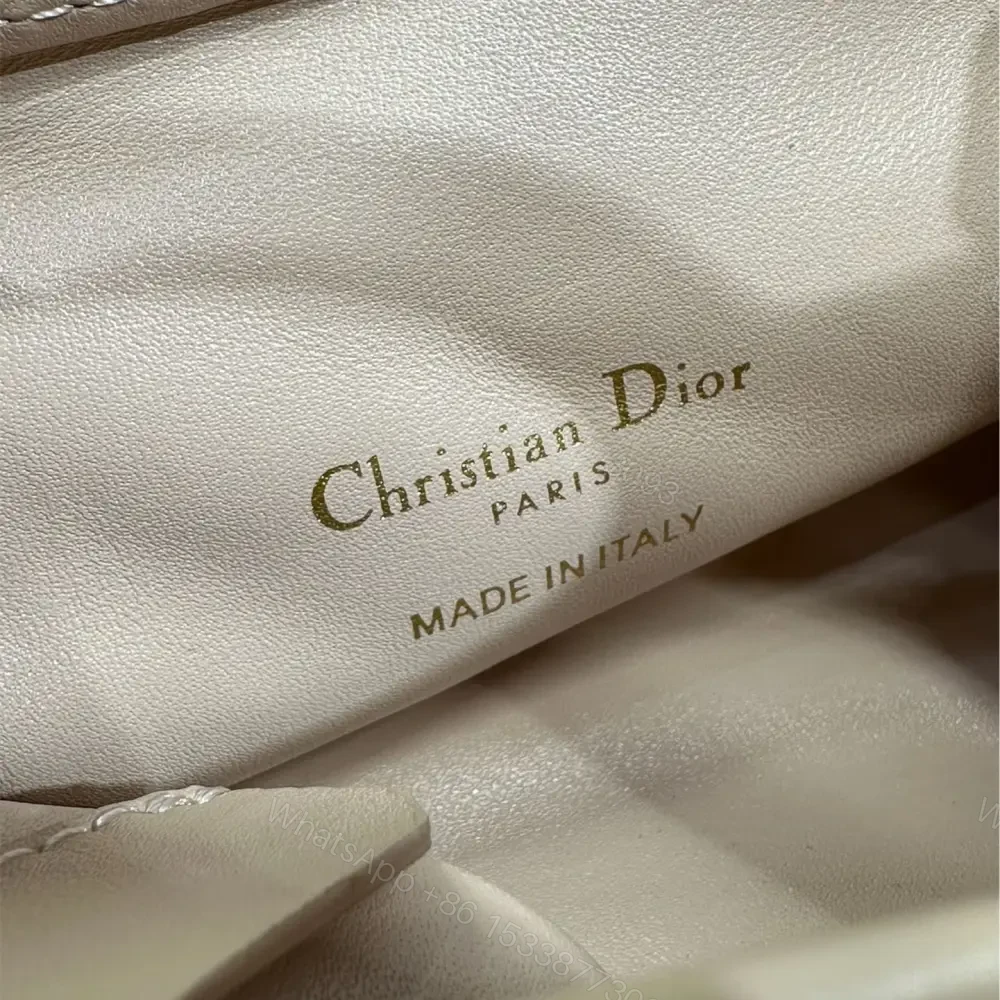 View 8 of 高仿Dior*JolieHandle系列S312M413環扣小羊皮手提包粉色免檢版