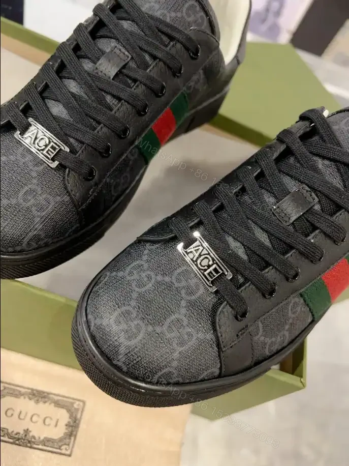 View 6 of MEN’S ACE GG CRYSTAL CANVAS SNEAKER – GC216